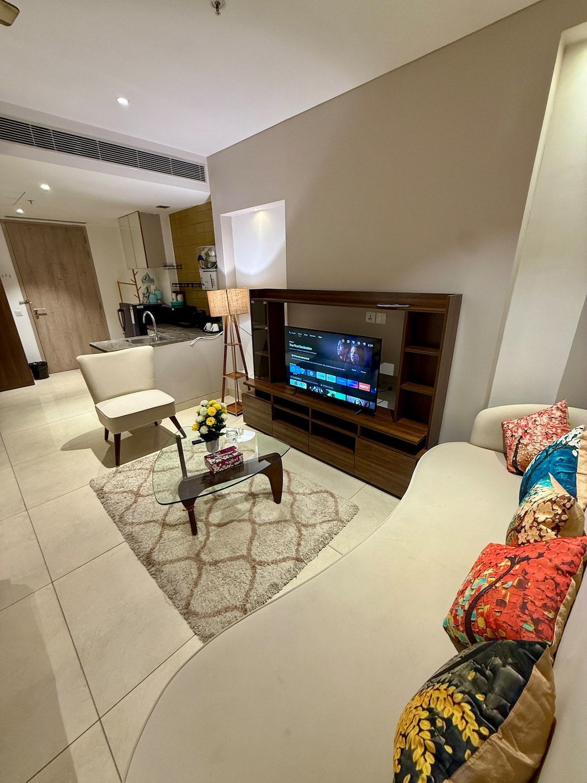 M3M Highrise Big Studio Apartment - Tap to explore photos