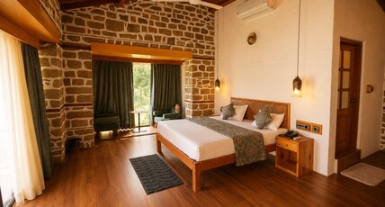 The Lake Heritage - A Lake Side Luxuria Room Type - Mudstone Superior King - Private Balcony lake view The Lake Heritage - A Lake Side Luxuria Room Type - Mudstone Superior King - Private Balcony lake view