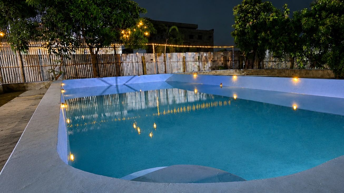 Pool Paradise Farmhouse | Private Swimming Pool - Tap to explore photos