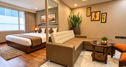 The Altruist Ambala Hotel Room Type - Suite Room with Living Area and Bathtub The Altruist Ambala Hotel Room Type - Suite Room with Living Area and Bathtub