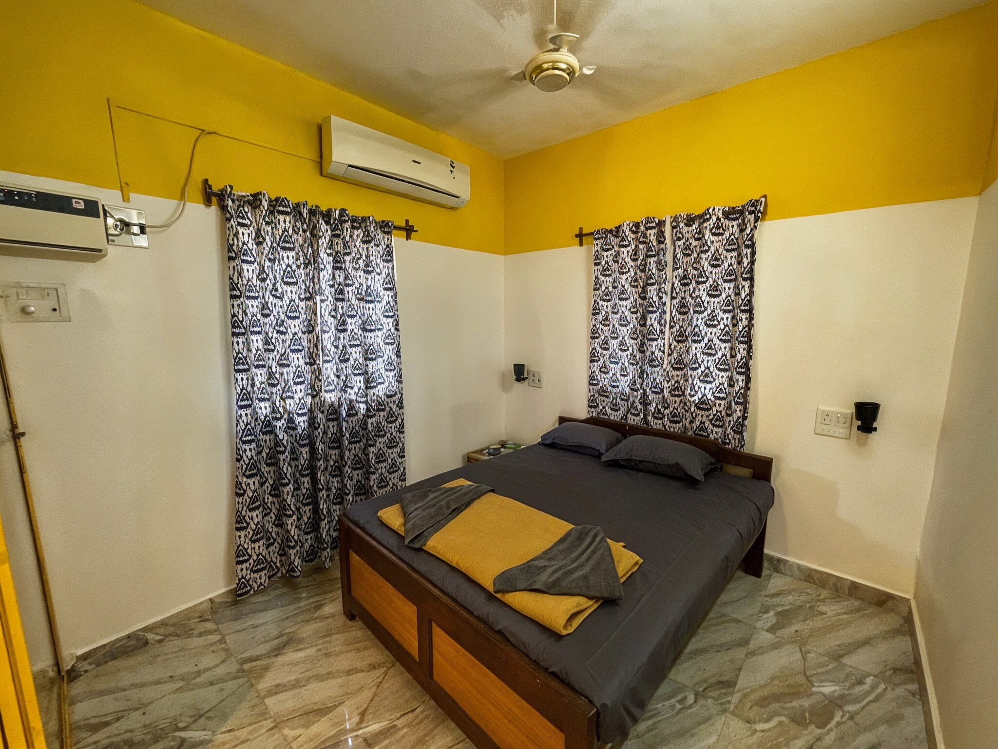 Yellow Haven 4BR Villa in Goa by Homeyhuts - Tap to explore photos