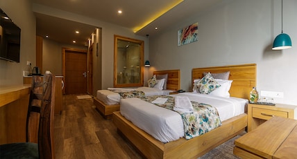 The Bodhi Tree, Ladakh Room Type - Family Suite with Mountain View - Central heating and cooling facility The Bodhi Tree, Ladakh Room Type - Family Suite with Mountain View - Central heating and cooling facility