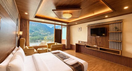 Hotel New Naina Rock Land Room Type - King Room with Balcony and River view