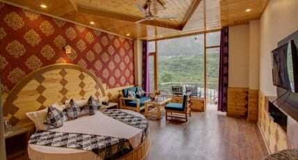 The Himalayan Apple Zone Room Type - Honeymoon Suite Valley View with Balcony