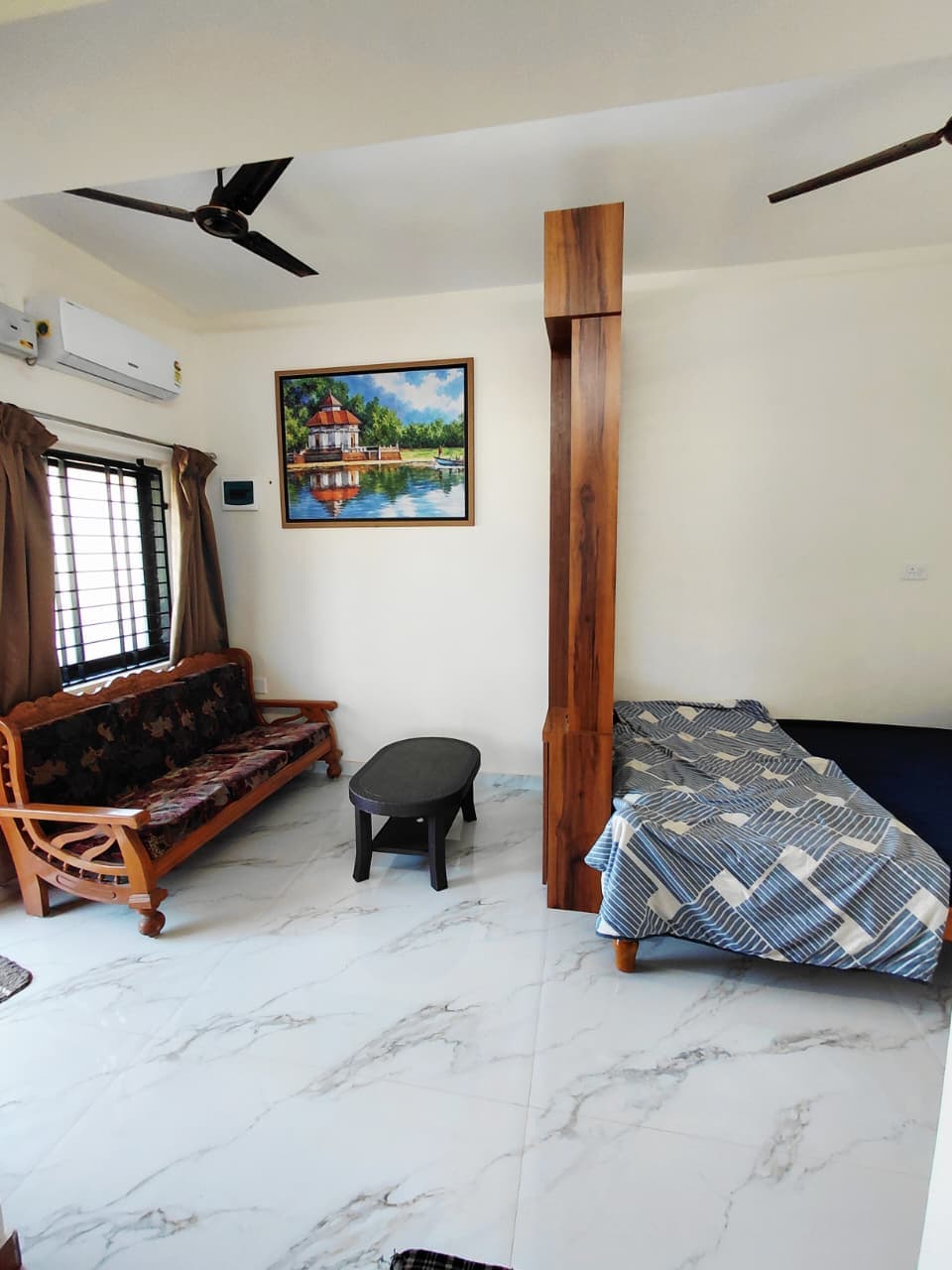 AGM Homestay - AC Modern Studio Suite with Kitchen & Bath - Tap to explore photos