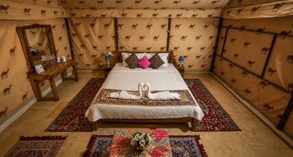 Lakhmana Desert Camp Room Type - Deluxe AC Swiss Tents