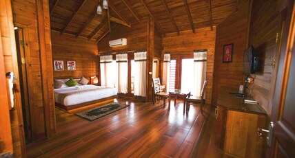 LakeRose Wayanad Resort Room Type - Waterfront Grandeur- Wooden Cottage