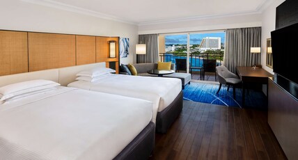Hilton Guam Resort And Spa Room Type - PREMIER GARDEN TWIN ROOM