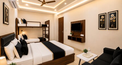 Royal Taj Twin Palace near Taj Mahal Room Type - Family Room