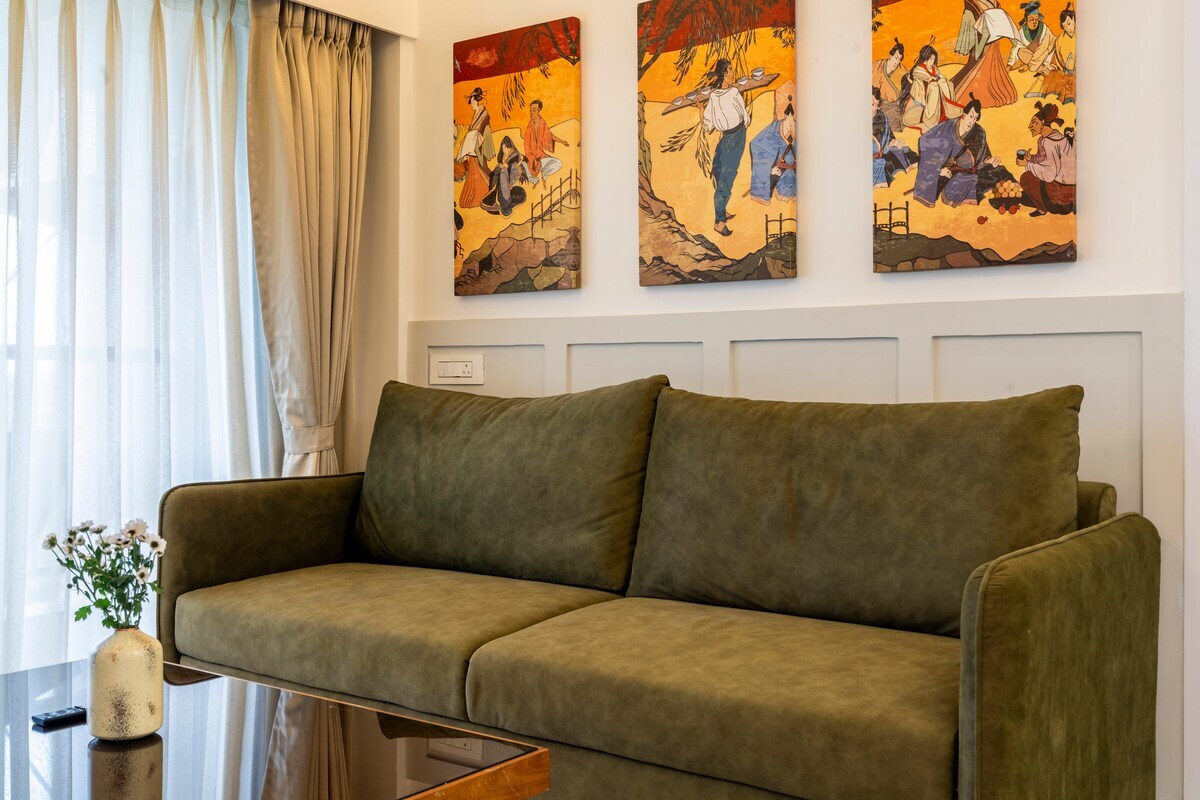 GLOW By Palacio De Goa Brand New 2BHK Near Beac - Tap to explore photos