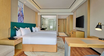 Hilton Garden Inn Wuhan Hankou Room Type - TWIN DELUXE ROOM