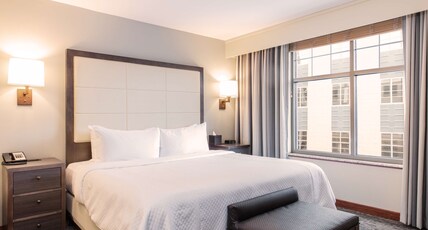 CopperLeaf Boutique Hotel & Spa, BW Premier Collection Room Type - Suite-1 King Bed, Non-Smoking, Sofabed, Living Area, Walk In Shower, Fireplace, Whirlpool