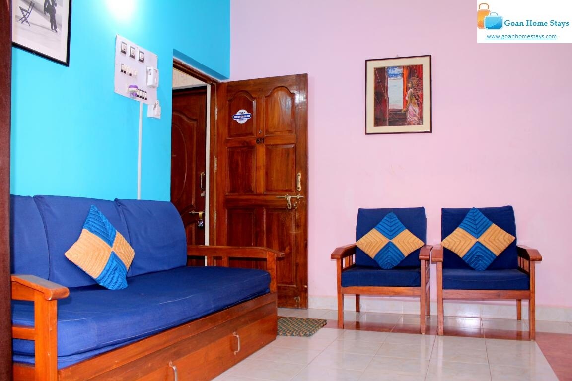 Calangute Paradise 1bedroom Apartment - Tap to explore photos