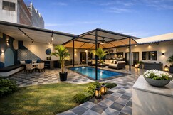 Daksh Villa with Private Pool and Garden, Jaipur