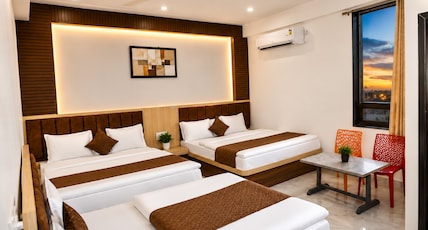 Shree Radhe Mohan Hotel (Family Rooms) Near Khatu Shyam Ji Temple Room Type - Suite Room ( 3 Double Bed | 6 Pax ) Shree Radhe Mohan Hotel (Family Rooms) Near Khatu Shyam Ji Temple Room Type - Suite Room ( 3 Double Bed | 6 Pax )