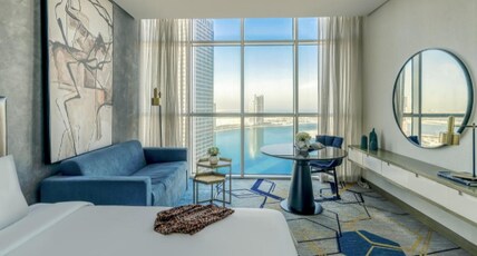 PULLMAN SHARJAH Room Type - Deluxe Room with King Size Bed - Lagoon View