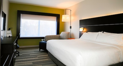 Holiday Inn Express & Suites Kingston-Ulster Room Type - 1 King Standard Mobility Accessible Roll in Shower