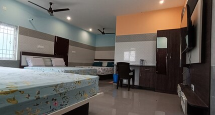 Sathyam Resorts Room Type - JUPITER SUITES with 4 King Beds and Riverview (108)