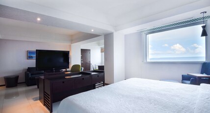 Hampton by Hilton Veracruz Boca Del Rio Room Type - 1 KNG STDO FRIDGE WTBR