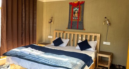 Kora Spiti Room Type - Deluxe Double Bed with Mountain View