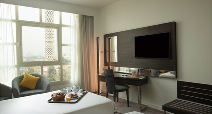 Novotel Cairo El Borg Room Type - Superior Room with 2 single beds, City Side