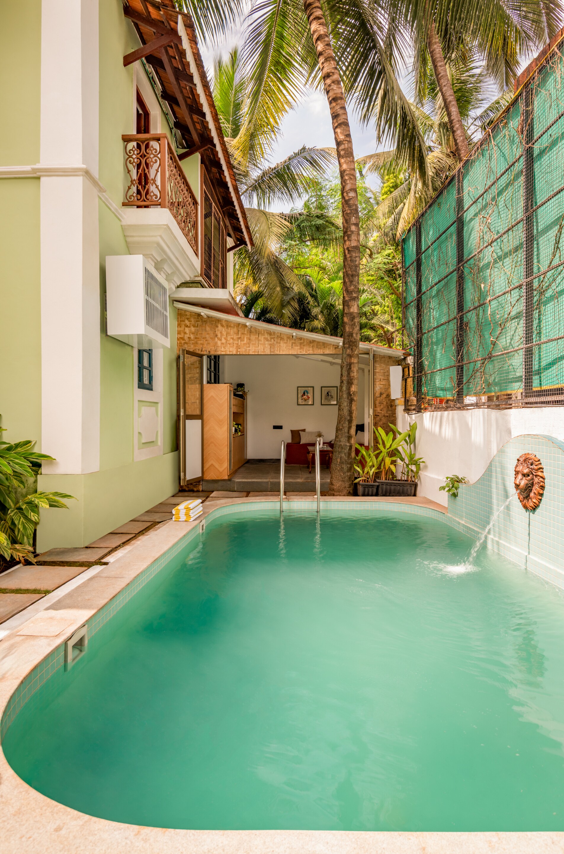 Sanctuary by REVE Escapes - Premium 3 BHK Villa Near Morjim Beach - Tap to explore photos