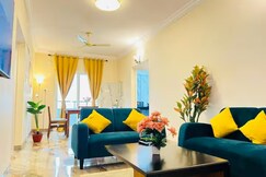 Evara Cozy 3BHK Apt Near AIG Hospital, Gachibowli