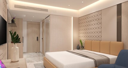 Hotel V Kondapur Room Type - King Bed Room