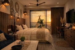 Boho Sky Deck - 37th Floor Luxury Sunset Suite