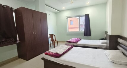 Kk Tower Guest House Room Type - Twin Bed Room with AC and Attach Washroom