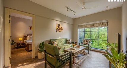 StayVista at Imperial Avtara Suites Room Type - 2 BHK Luxury Apartment - Rooftop Pool
