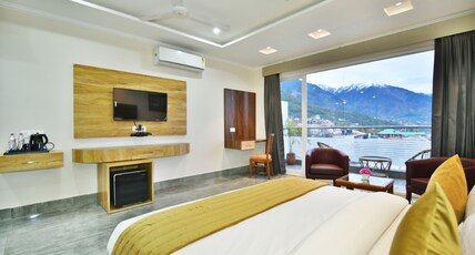 DHAULADHAR HILLS RESORT Room Type - Super Deluxe City Facing with Balcony