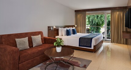The Fern Sardar Sarovar Resort Ekta Nagar, Series by Marriott Room Type - Winter Green Premium, Guest room, 1 King, Garden view The Fern Sardar Sarovar Resort Ekta Nagar, Series by Marriott Room Type - Winter Green Premium, Guest room, 1 King, Garden view