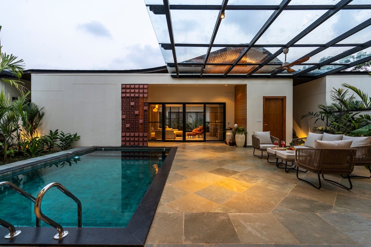Staymaster Segara | Pvt Pool | 3BHK - Tap to explore photos