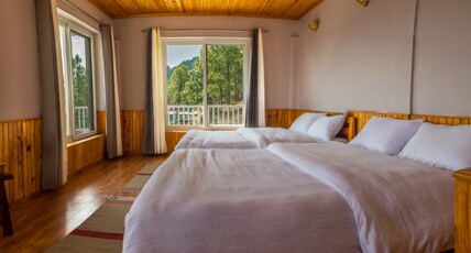 KASAR RAINBOW YOGA RETREAT (100 METER AWAY FROM KASAR DEVI TEMPLE) Room Type - Family room - Brahma Kamal KASAR RAINBOW YOGA RETREAT (100 METER AWAY FROM KASAR DEVI TEMPLE) Room Type - Family room - Brahma Kamal