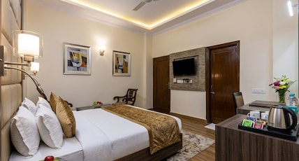 Hotel Ashoka International - Near Ganga Ram & BLK Hospital At Karol Bagh Metro Station Room Type - Deluxe Room with Smart TV (2 Adults + 1 Child) Hotel Ashoka International - Near Ganga Ram & BLK Hospital At Karol Bagh Metro Station Room Type - Deluxe Room with Smart TV (2 Adults + 1 Child)
