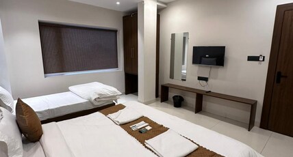 MADHURAM Room Type - Deluxe King Bed Room with City View MADHURAM Room Type - Deluxe King Bed Room with City View