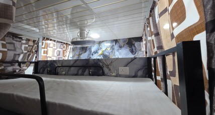 Nithyanand cabinstay dormitory Room Type - Singlebed in14 bed dormitory