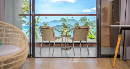 LIV Hotel Phuket Patong Beachfront Room Type - Deluxe Double or Twin Premier Room with Balcony and Sea View