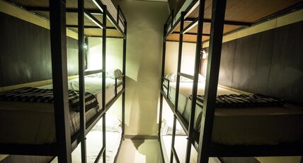 Social Safari Hostel | Rooms & Dorms Room Type - Female Only Dorm | 1 Bed in a 6-Bunk Bed AC Dorm | Shared Attached Bathroom