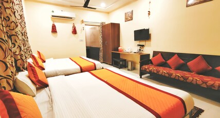 Moonlight Nature Resort with Swimming Pool (Pure Veg) Room Type - Family Room Villa AC