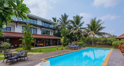 Riverfront 4BHK Private Pool Villa Near Candolim (Aquamarinne) Room Type - Riverfront 4BHK Private Pool Villa Near Candolim (Aquamarinne)