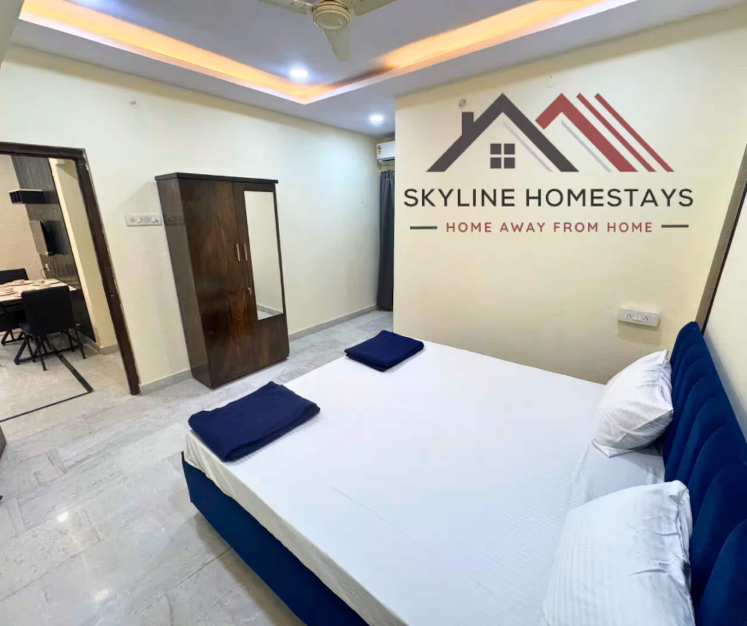 302 Stylish 2BHK Apartment in Attapur - Tap to explore photos