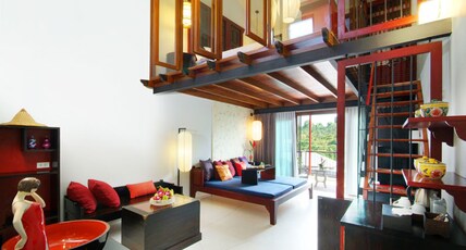 Red Ginger Chic Resort Room Type - Duplex Room with Bathtub & Balcony Red Ginger Chic Resort Room Type - Duplex Room with Bathtub & Balcony