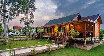 Nature Nest Homestead Room Type - Log Huts with Private Deck and Garden view Nature Nest Homestead Room Type - Log Huts with Private Deck and Garden view