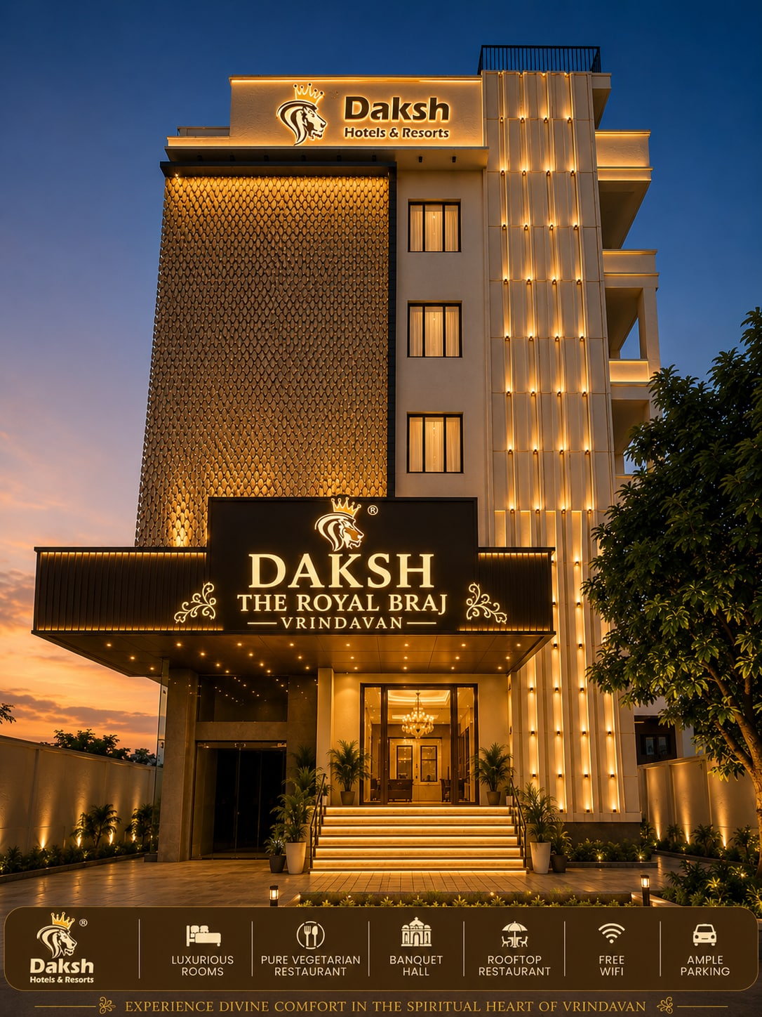 Daksh The Royal Braj Vrindavan - Tap to explore photos