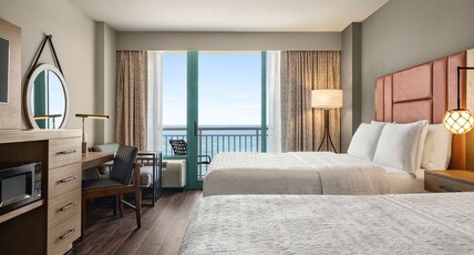 Hampton Inn by Hilton Virginia Beach-Oceanfront South Room Type - 2QN SFBD OCEANFRONT FLR3-4