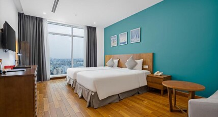 Royal Lotus Hotel Danang Room Type - Deluxe Double or Twin Room with Ocean View