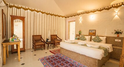 Royal Exotic luxury desert camp Room Type - Swiss Luxury Tent Royal Exotic luxury desert camp Room Type - Swiss Luxury Tent