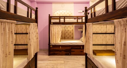 Hostel Mantra Udaipur Room Type - Bed in 6 Bed Female AC Dorm with Attached Bathroom